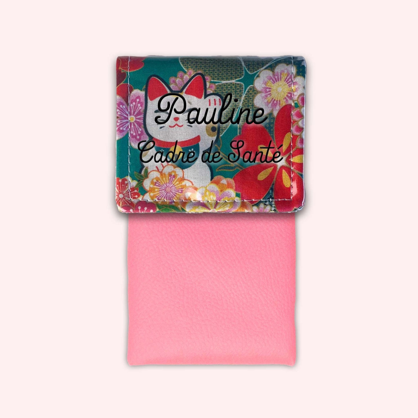 Maneki Cat Magnetic Pouch