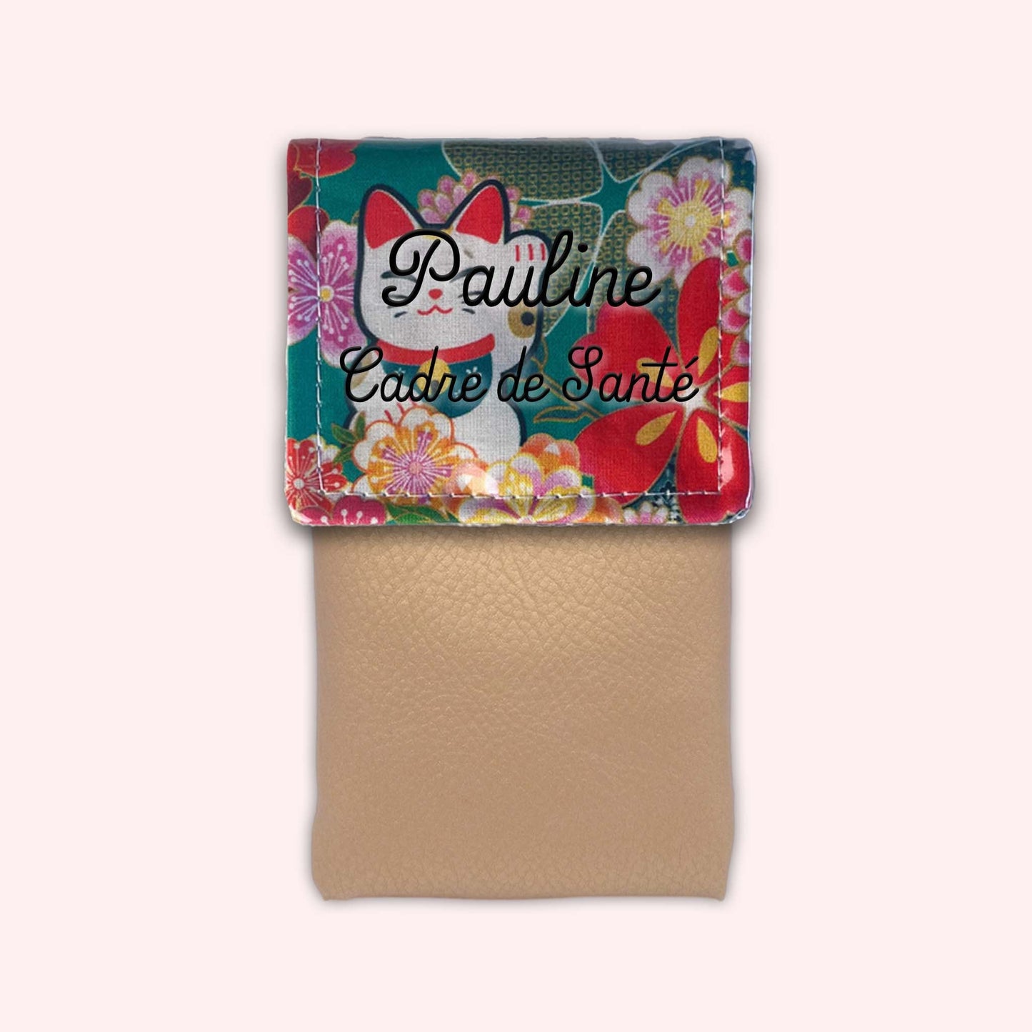 Maneki Cat Magnetic Pouch