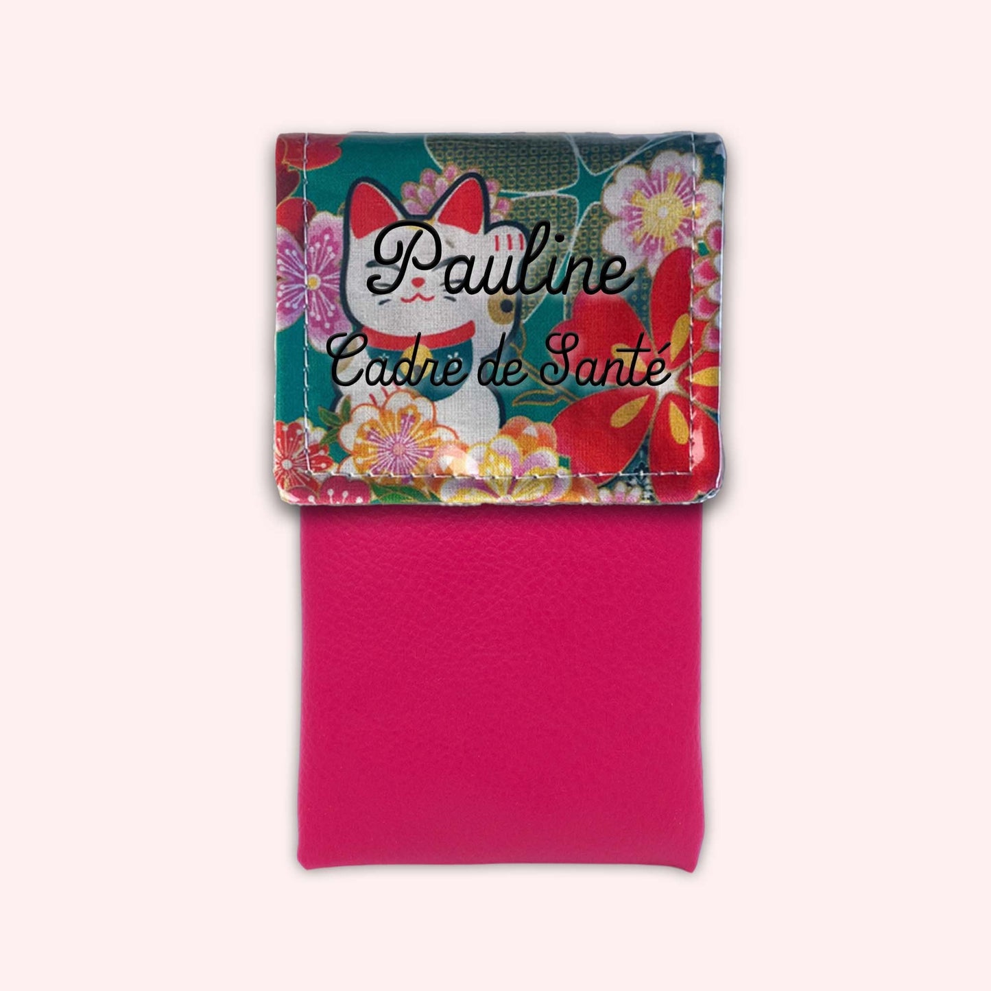 Maneki Cat Magnetic Pouch