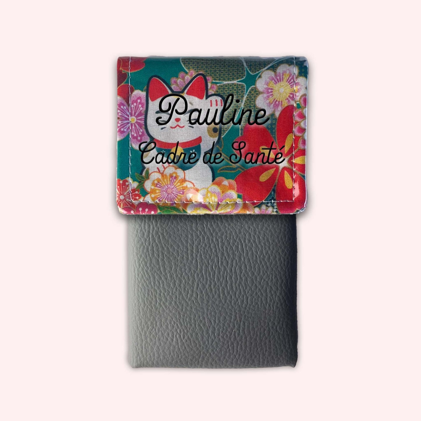 Maneki Cat Magnetic Pouch