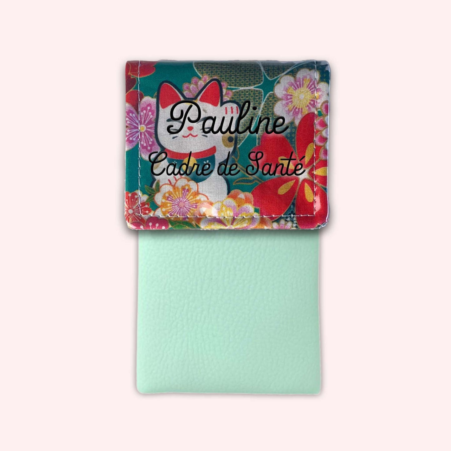 Maneki Cat Magnetic Pouch