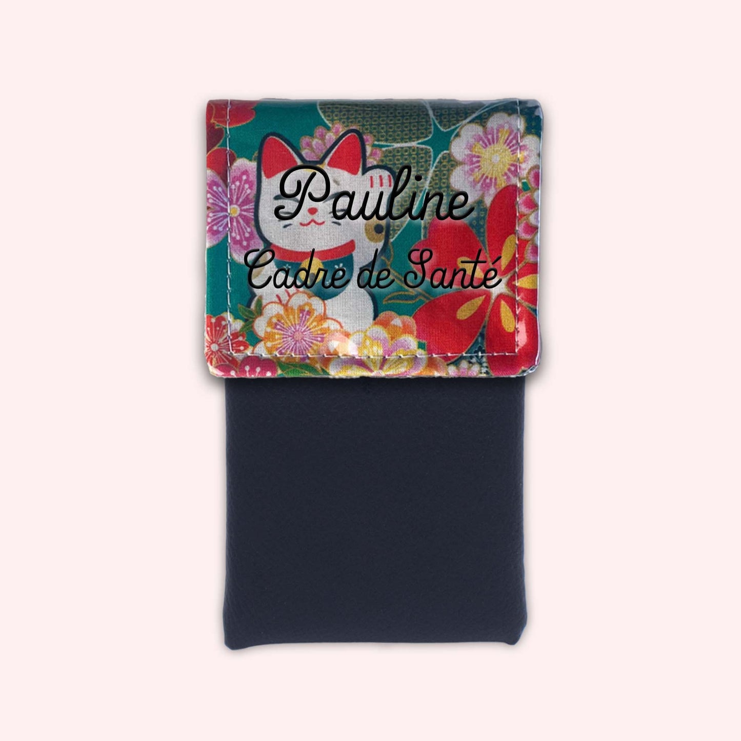 Maneki Cat Magnetic Pouch