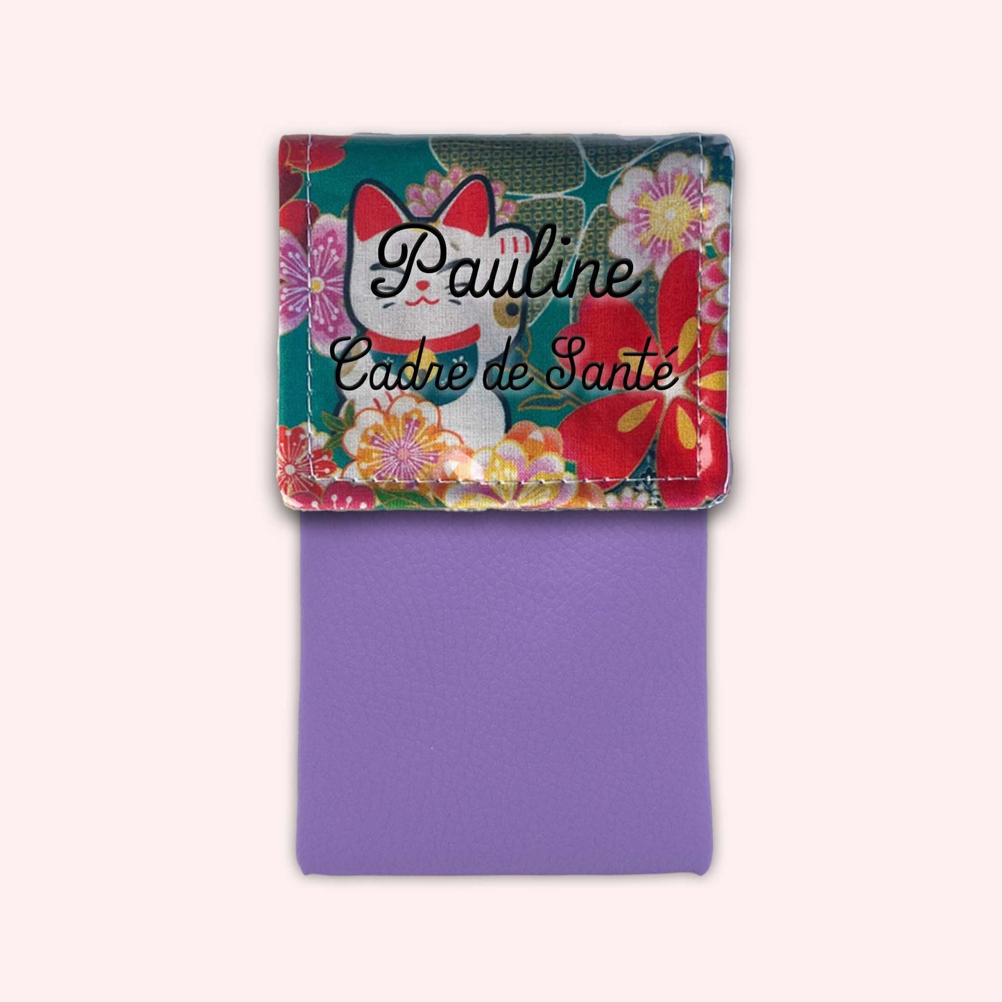 Maneki Cat Magnetic Pouch