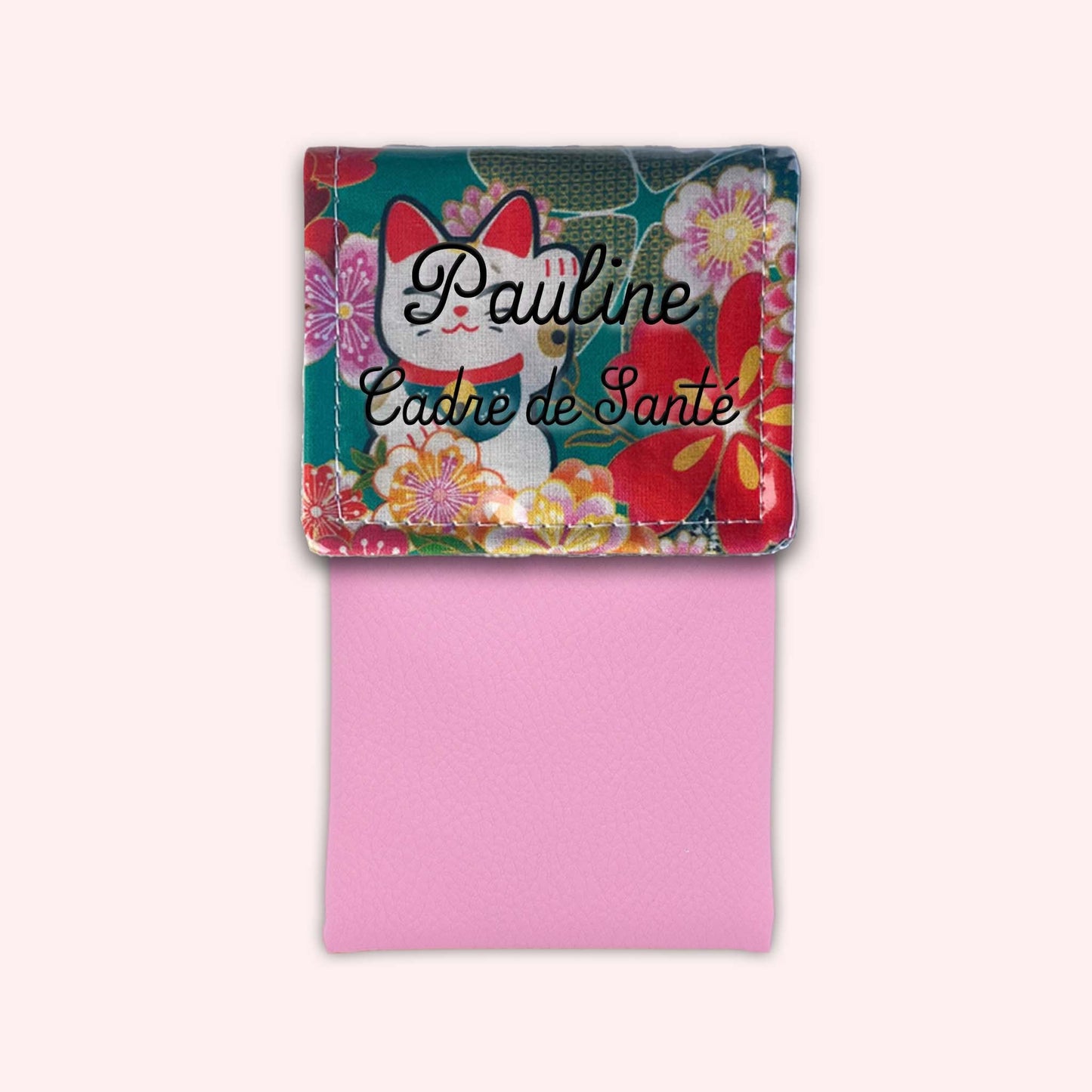 Maneki Cat Magnetic Pouch