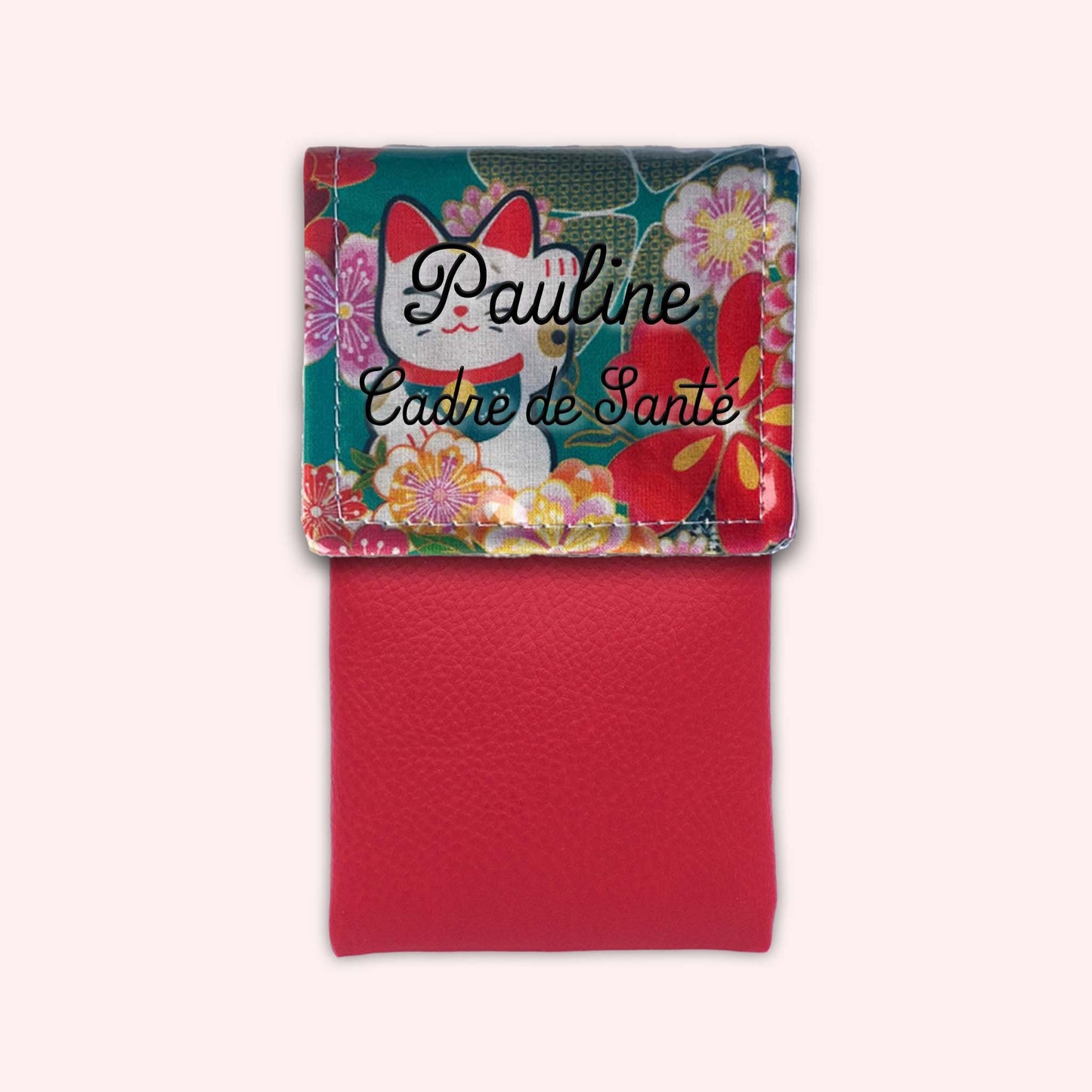 Maneki Cat Magnetic Pouch