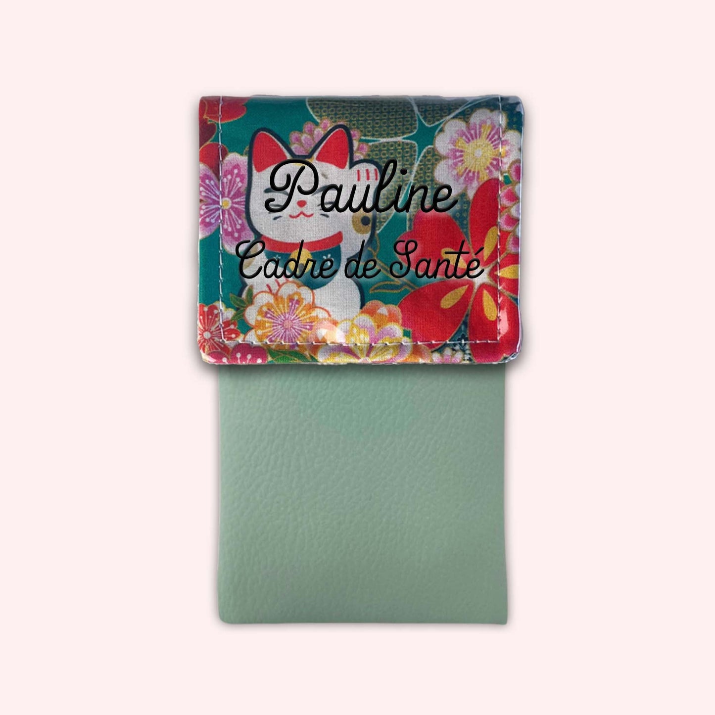 Maneki Cat Magnetic Pouch