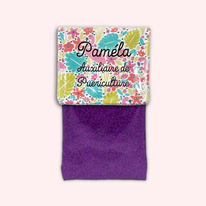 Tropical Flamingos Magnetic Pouch