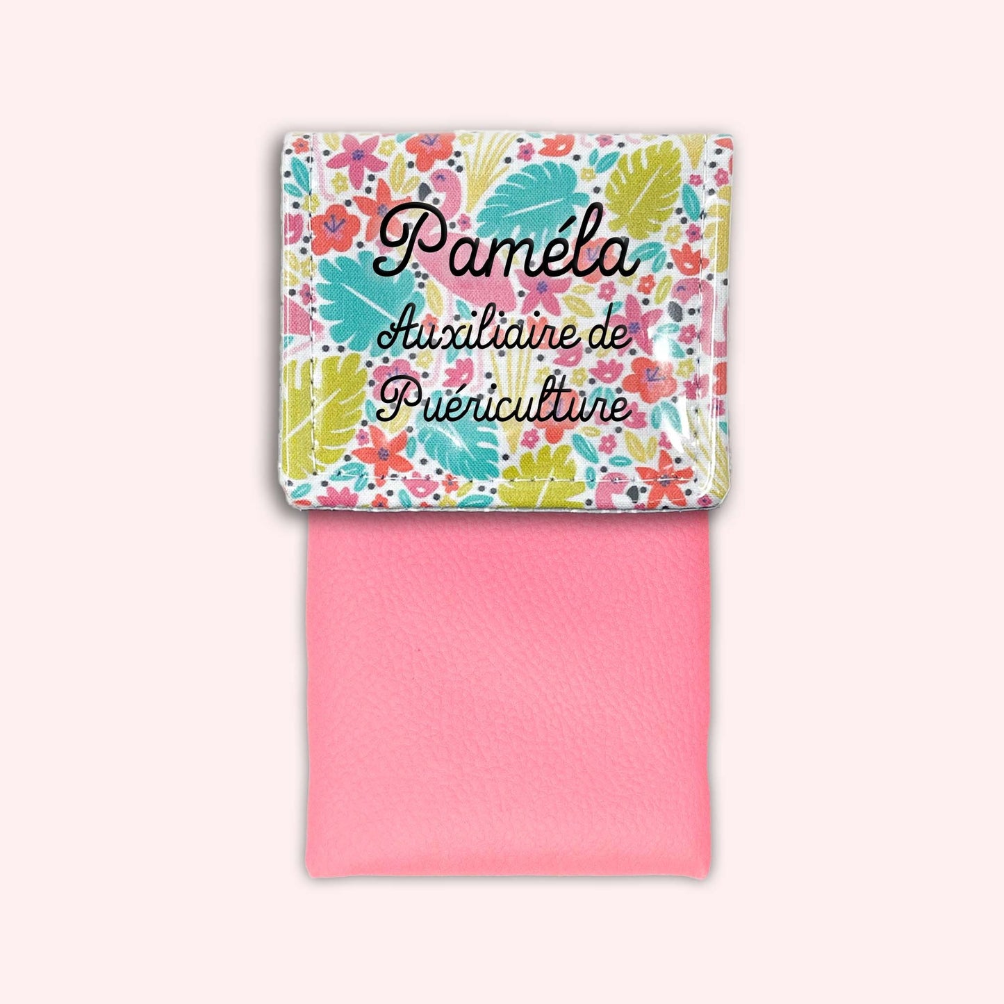 Tropical Flamingos Magnetic Pouch