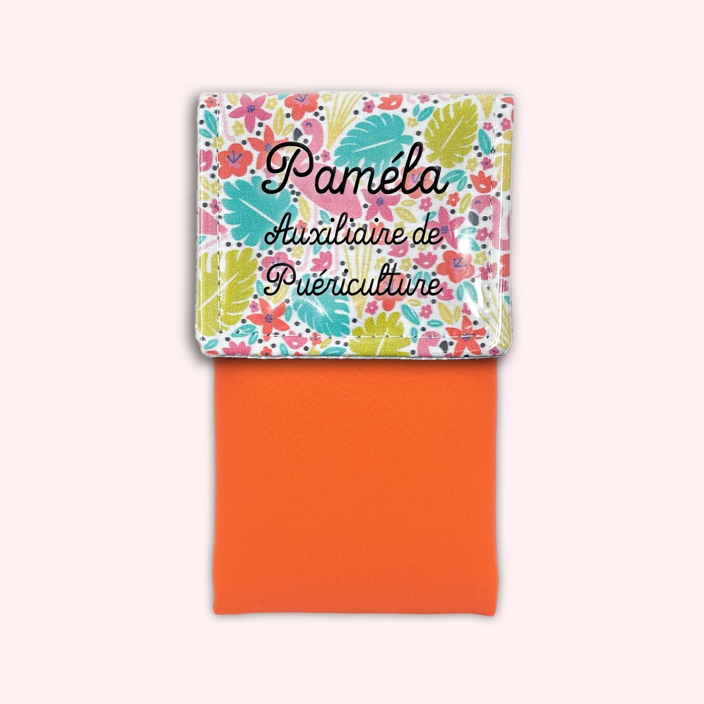 Tropical Flamingos Magnetic Pouch