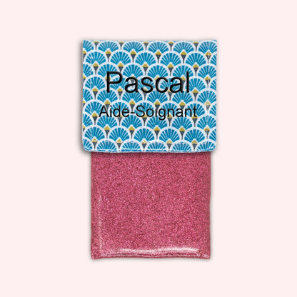 Royal Blue Art Deco Magnetic Pouch