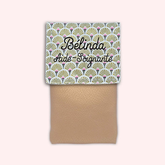 Art Deco Gold Magnetic Pouch