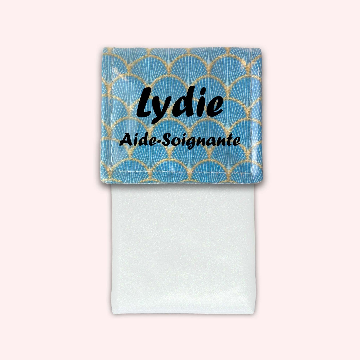Pochette aimantée Ecailles d'or Pétrole