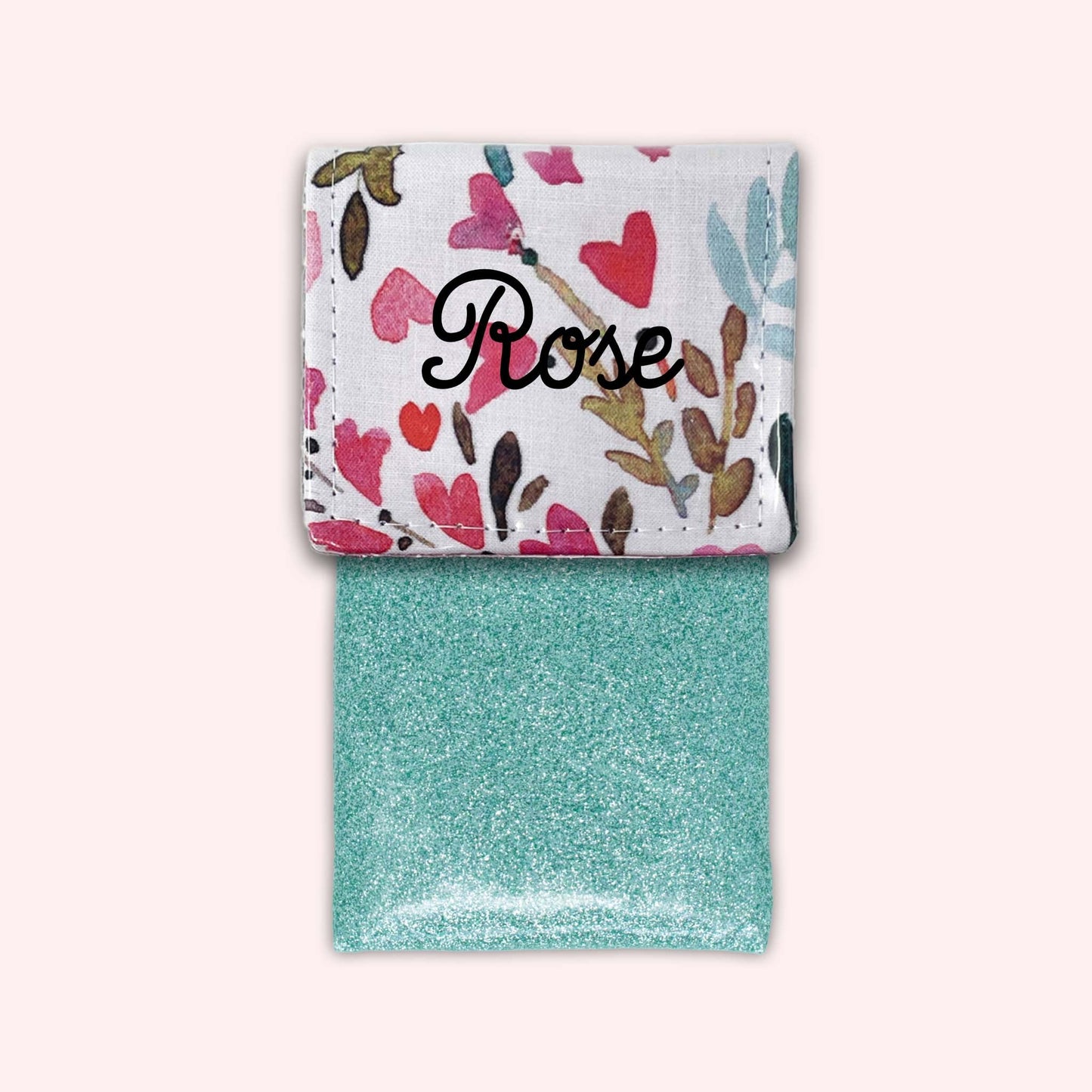 Spring Heart Magnetic Pouch