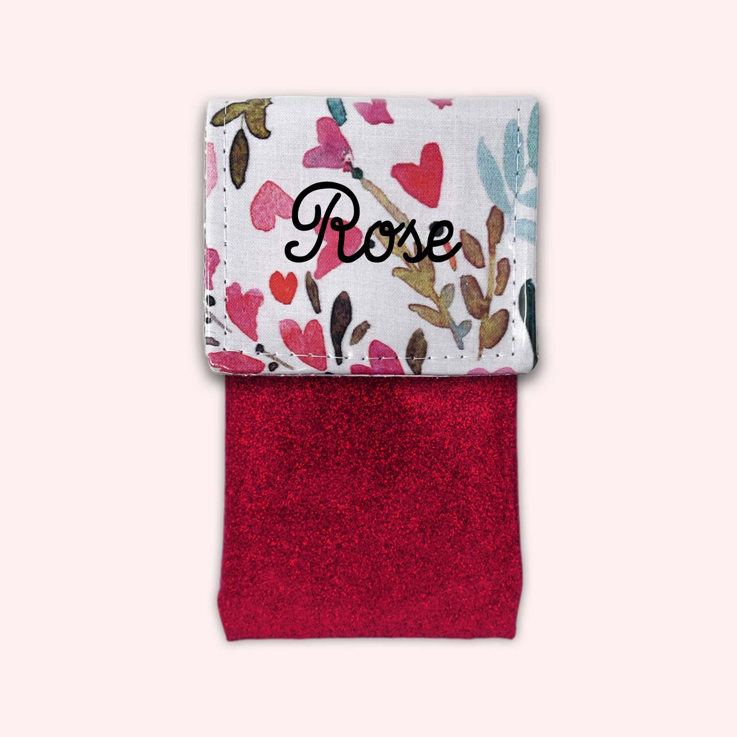 Spring Heart Magnetic Pouch