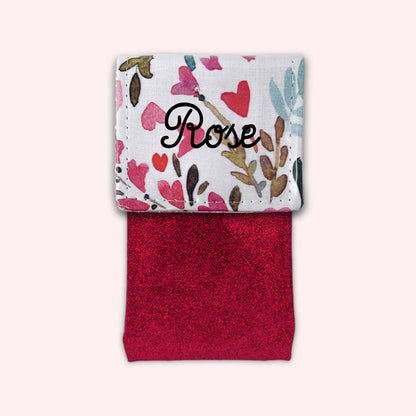 Spring Heart Magnetic Pouch