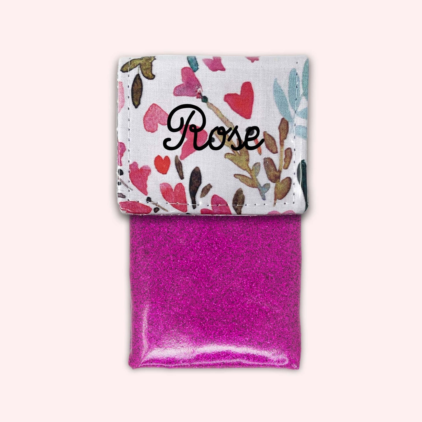 Spring Heart Magnetic Pouch