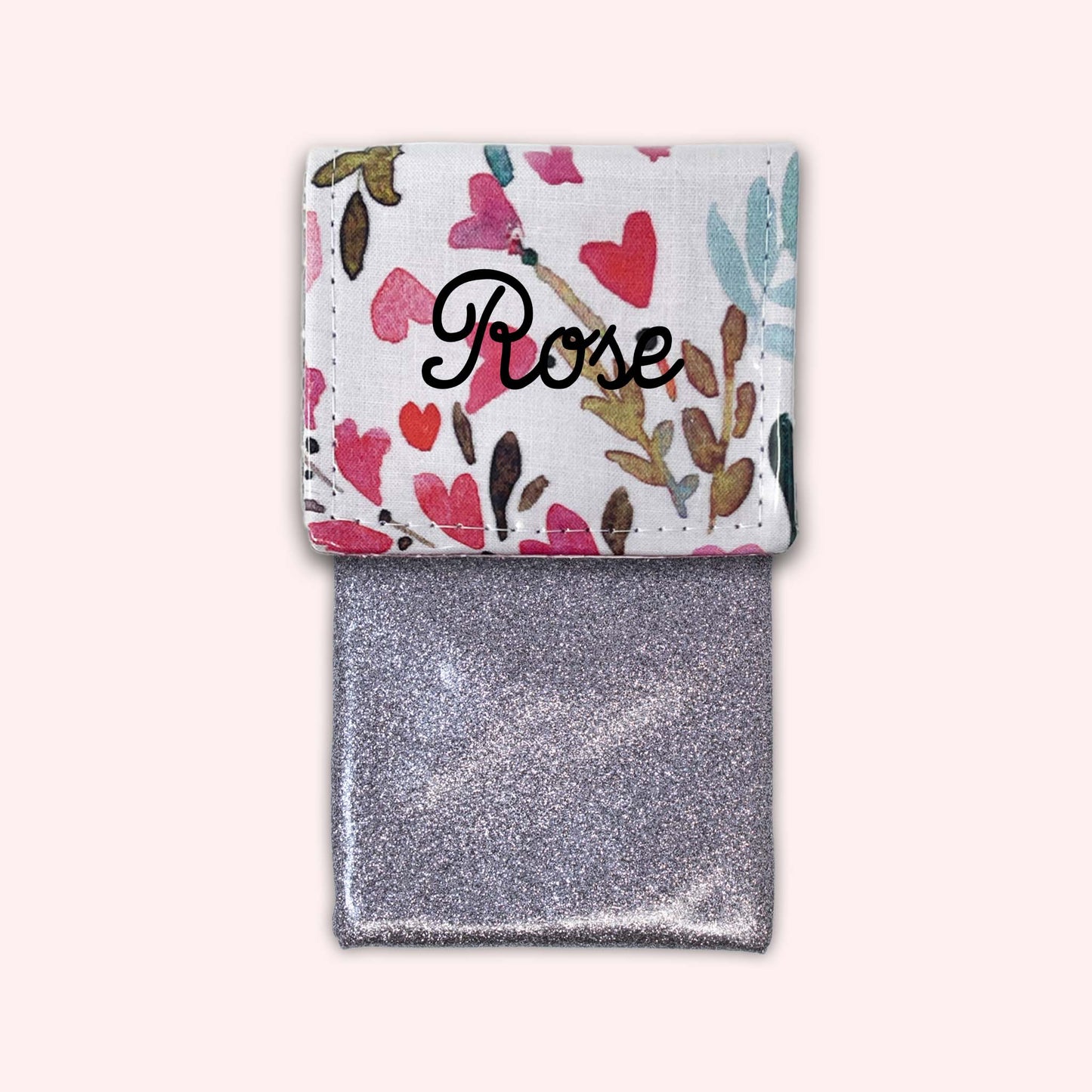 Pochette aimantée Coeur Printanier