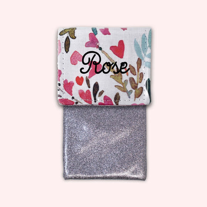 Pochette aimantée Coeur Printanier