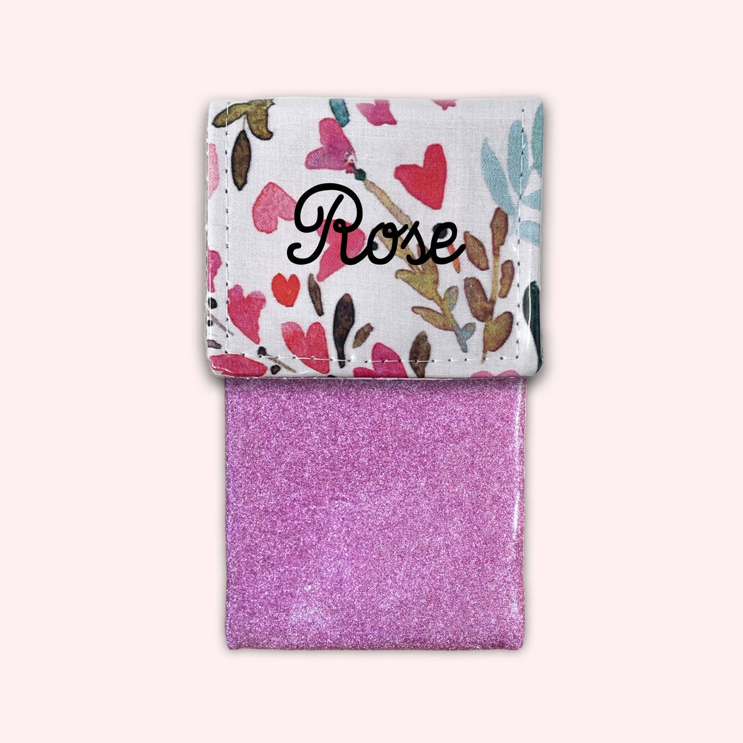 Spring Heart Magnetic Pouch