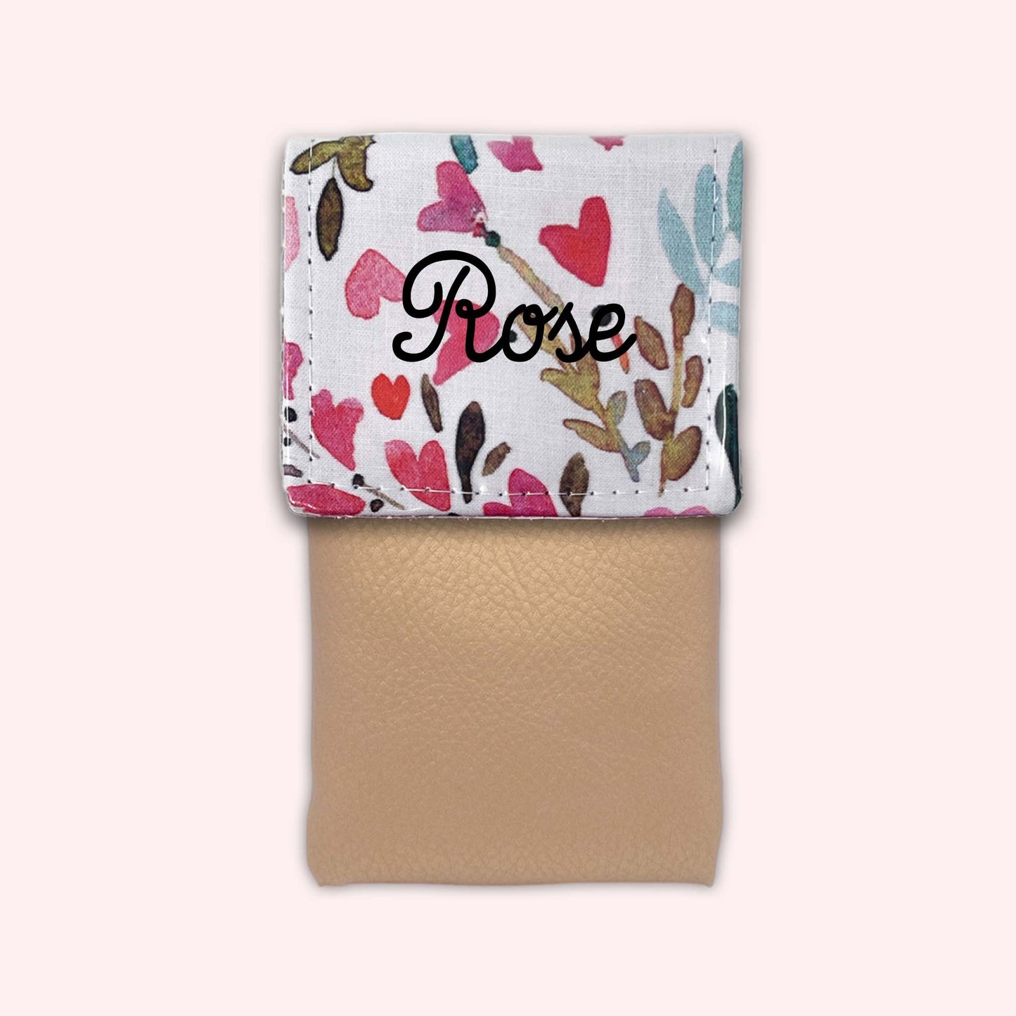 Spring Heart Magnetic Pouch