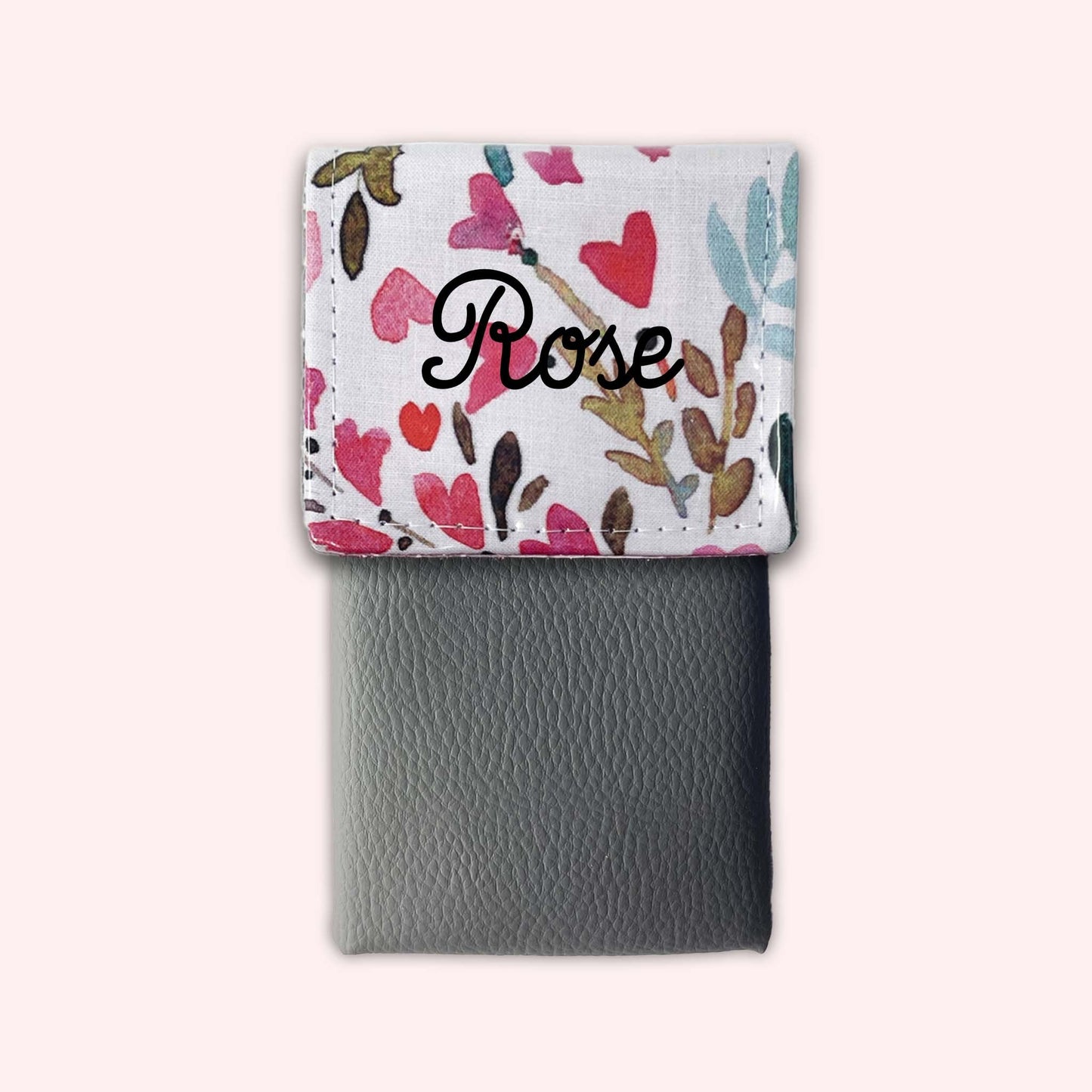 Spring Heart Magnetic Pouch