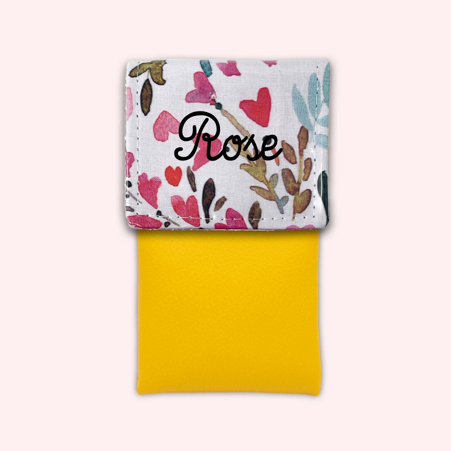 Spring Heart Magnetic Pouch