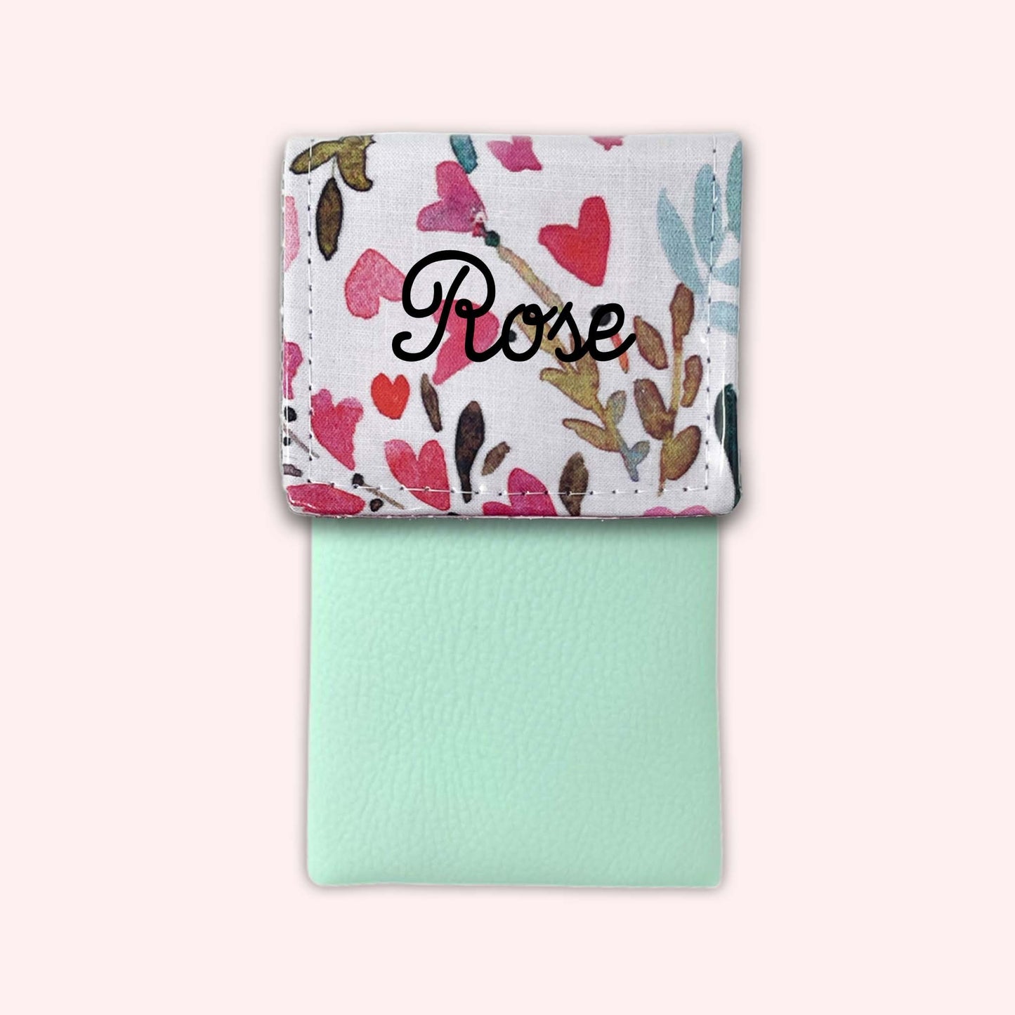 Spring Heart Magnetic Pouch