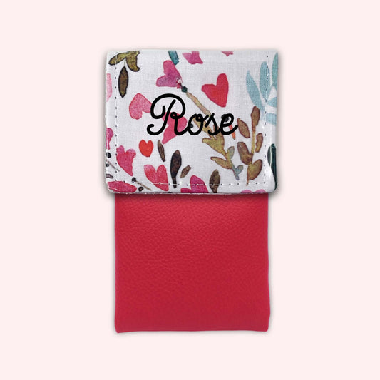 Spring Heart Magnetic Pouch
