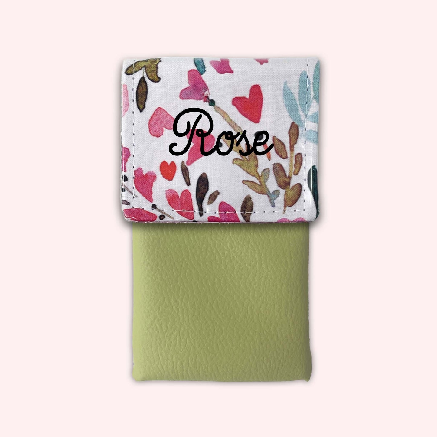 Spring Heart Magnetic Pouch