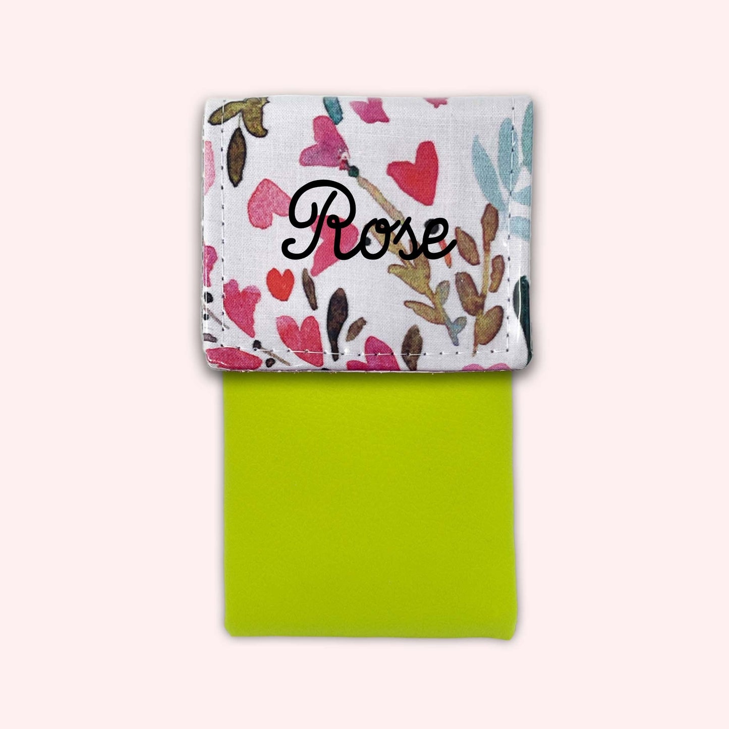 Spring Heart Magnetic Pouch