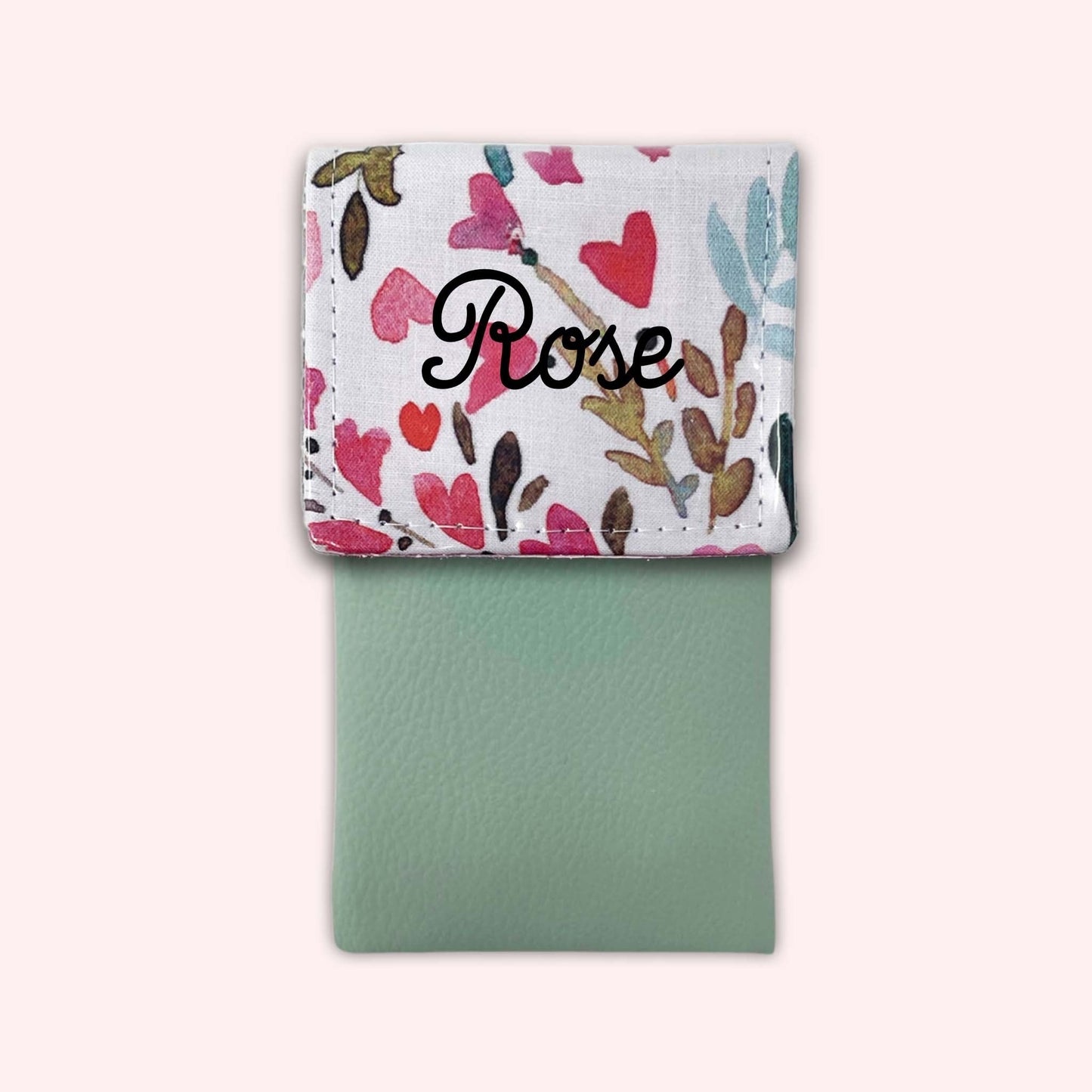 Spring Heart Magnetic Pouch
