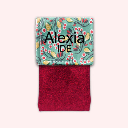 Flower 2 Magnetic Pouch