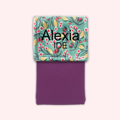 Flower 2 Magnetic Pouch