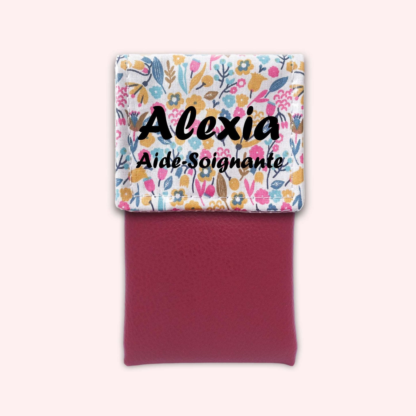 Flower 3 Magnetic Pouch