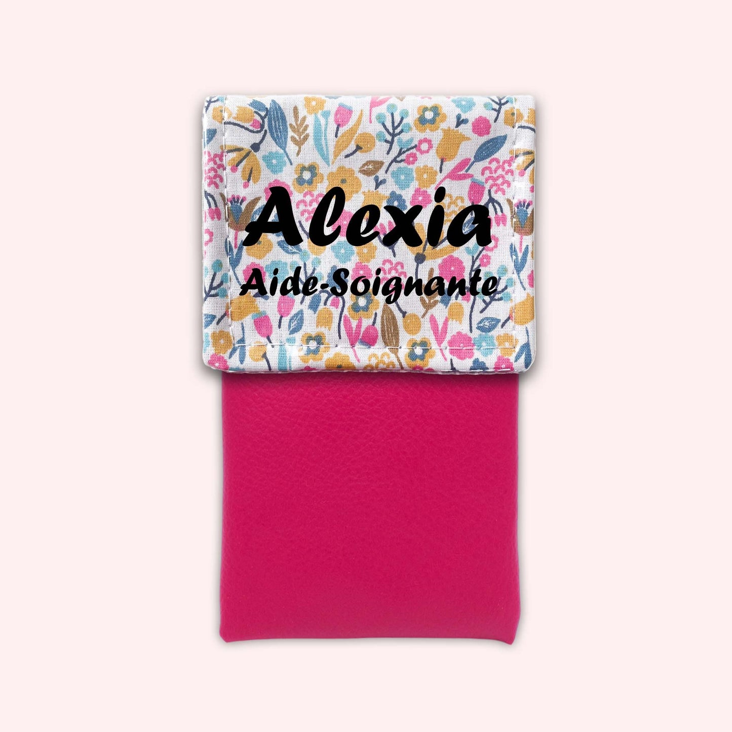 Flower 3 Magnetic Pouch