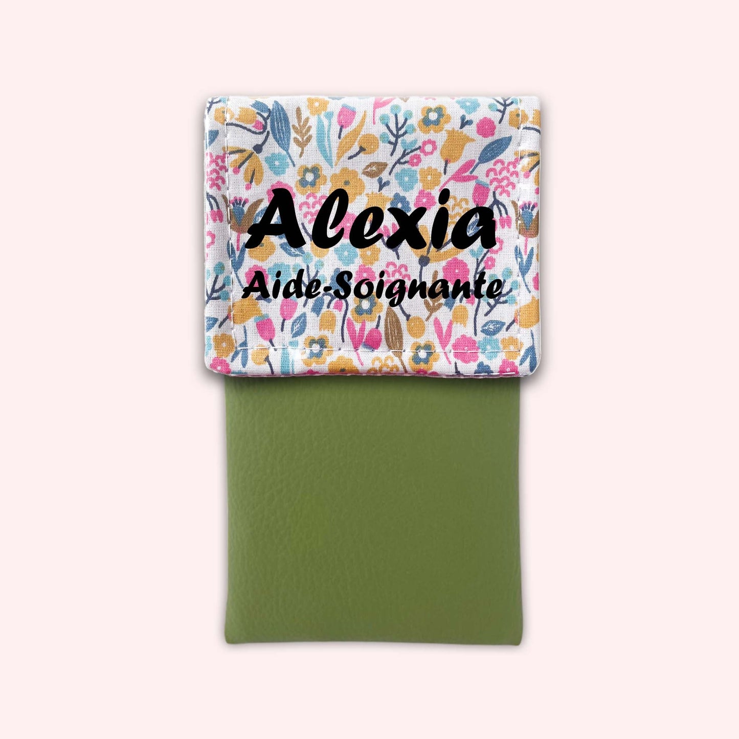 Flower 3 Magnetic Pouch