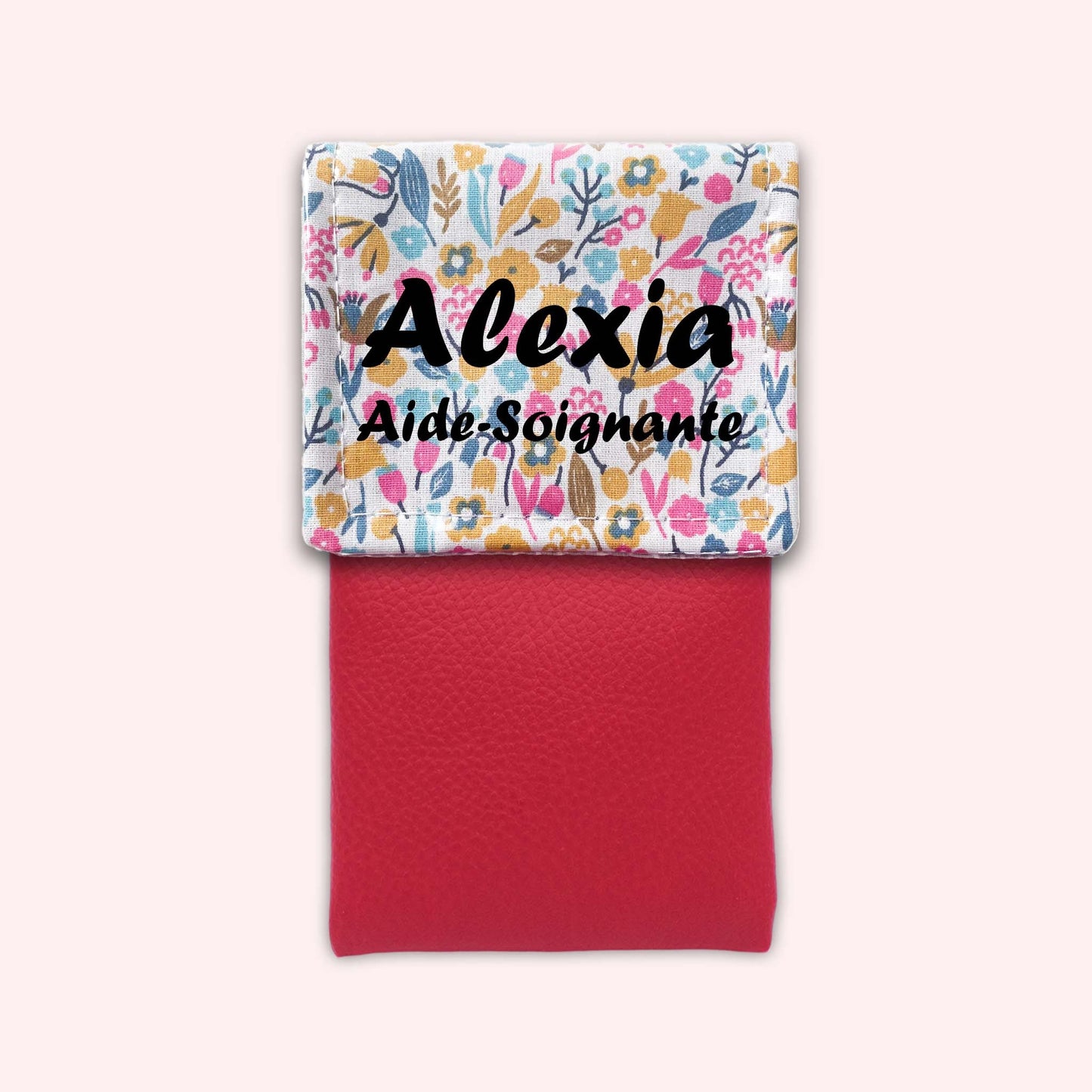 Flower 3 Magnetic Pouch