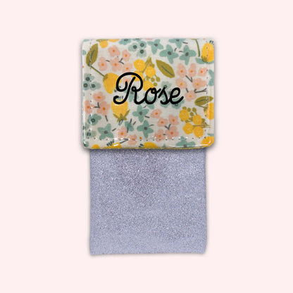Spring Flower Magnetic Pouch