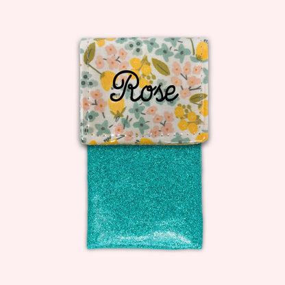 Spring Flower Magnetic Pouch