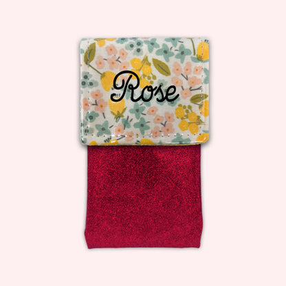 Spring Flower Magnetic Pouch