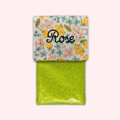 Spring Flower Magnetic Pouch