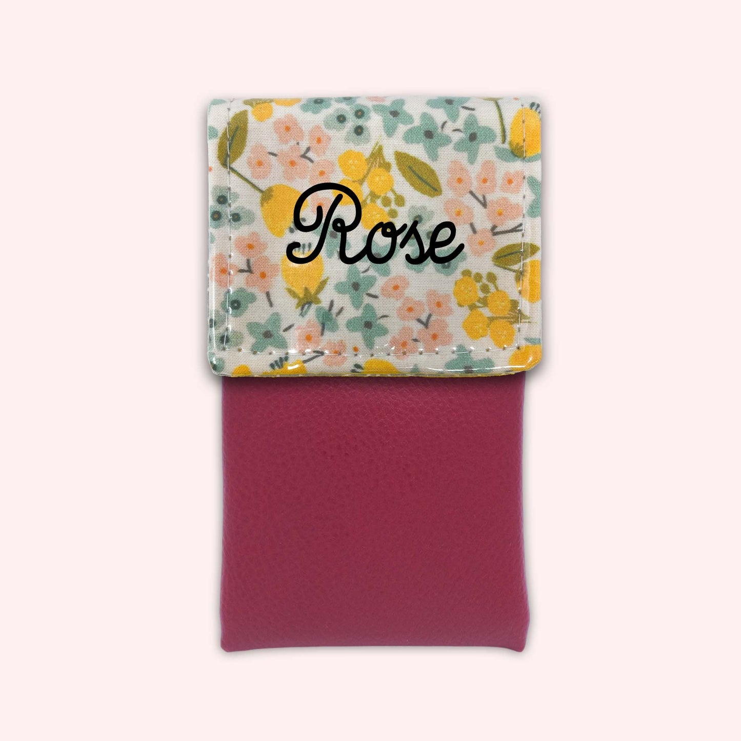 Spring Flower Magnetic Pouch