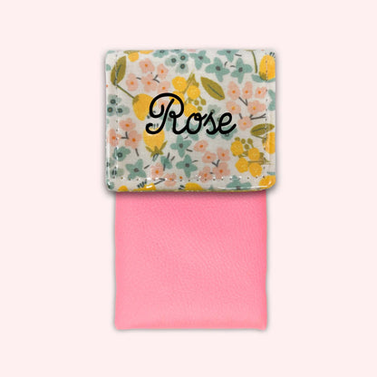 Spring Flower Magnetic Pouch