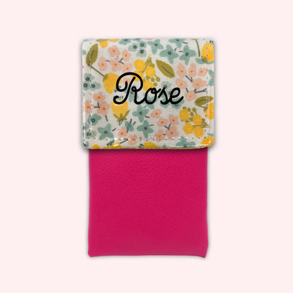 Spring Flower Magnetic Pouch