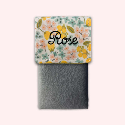 Spring Flower Magnetic Pouch