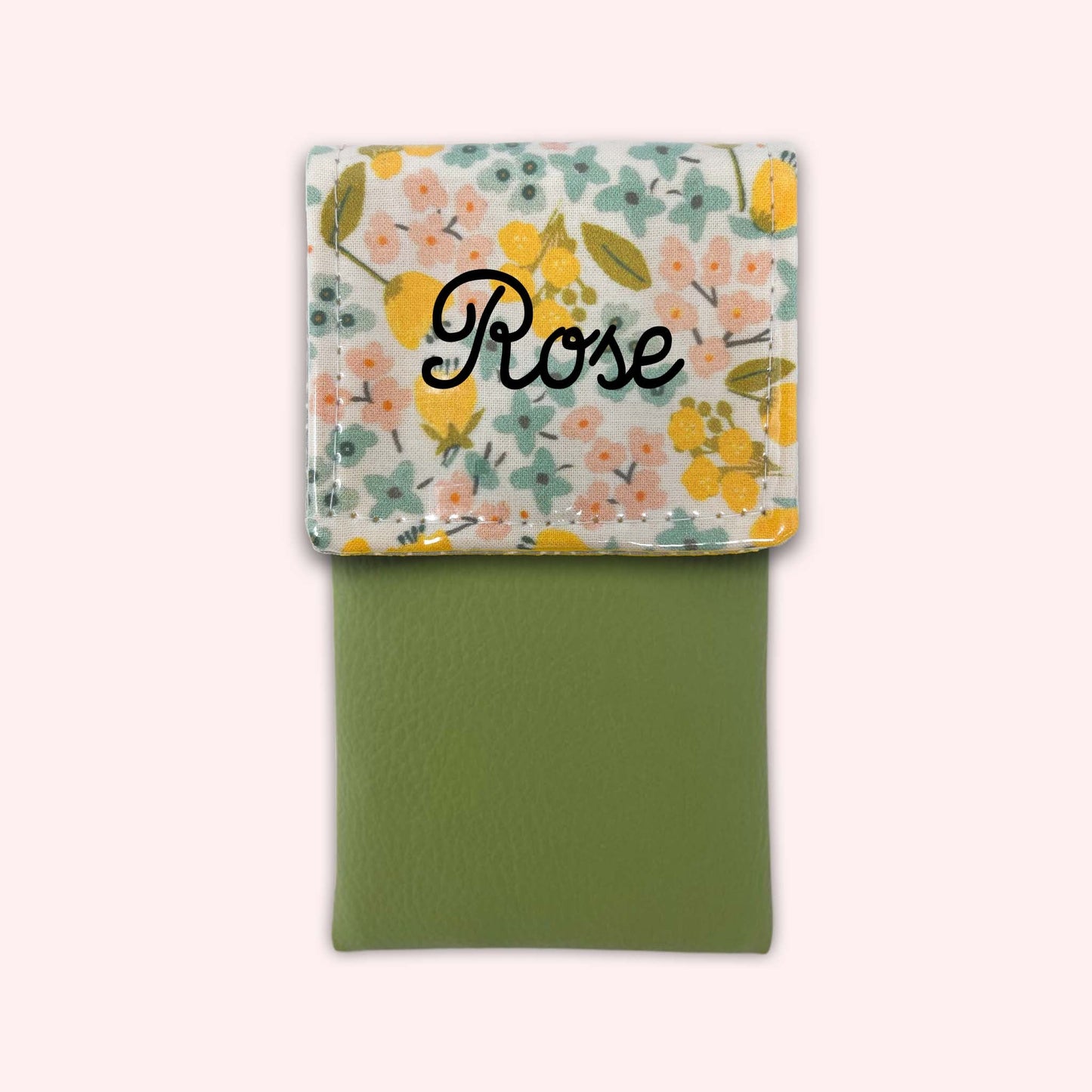 Spring Flower Magnetic Pouch