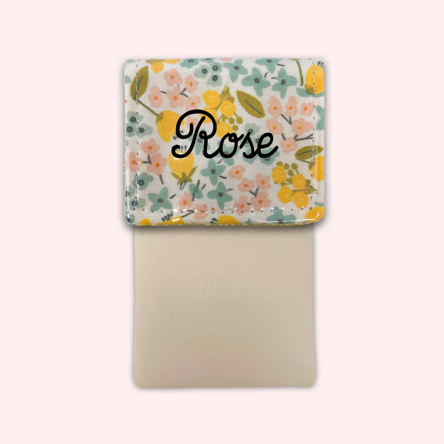 Spring Flower Magnetic Pouch
