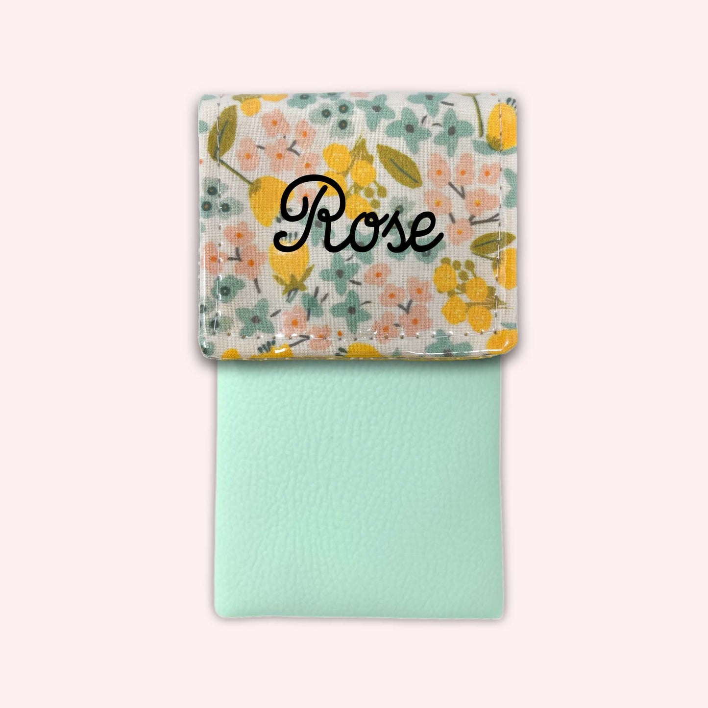 Spring Flower Magnetic Pouch