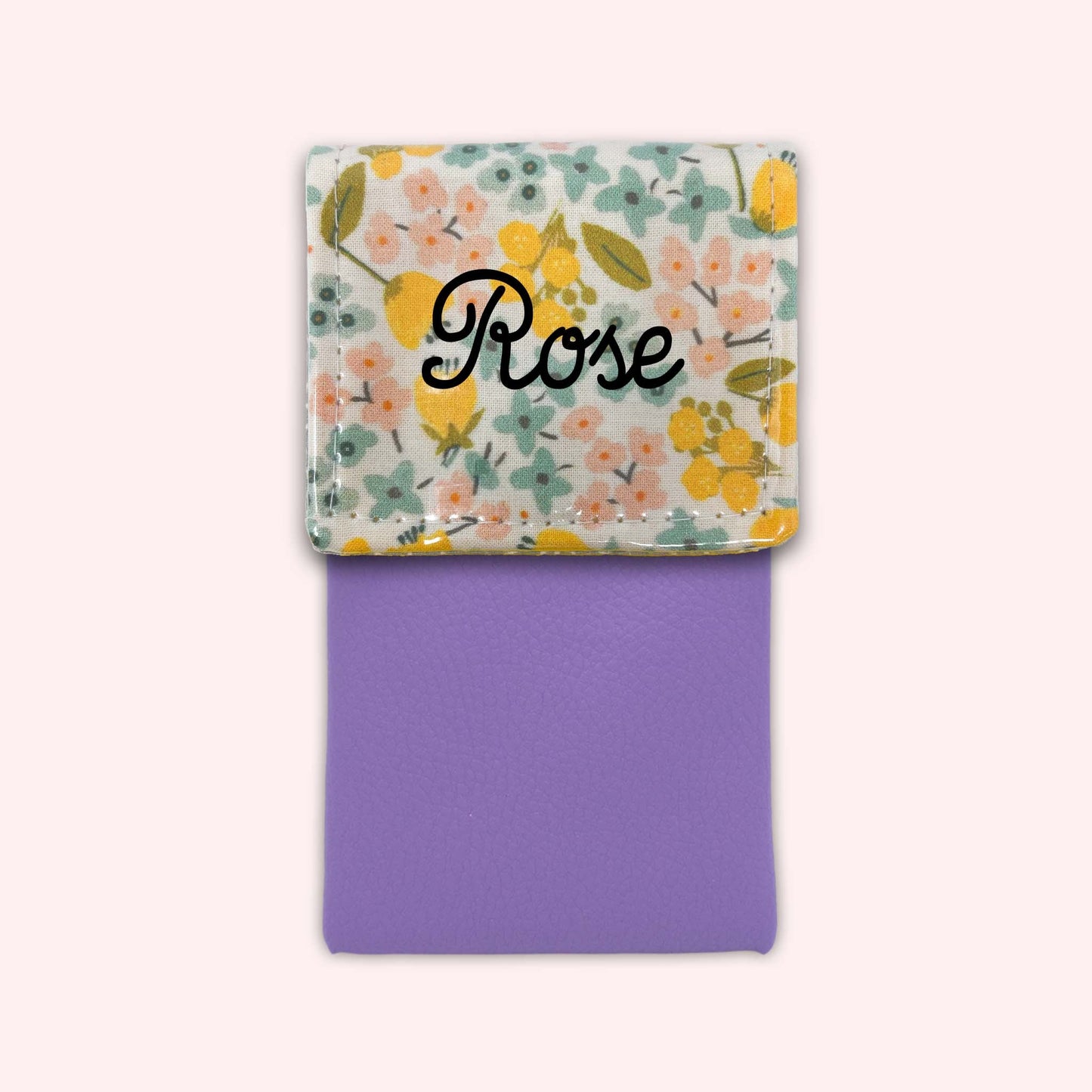 Spring Flower Magnetic Pouch