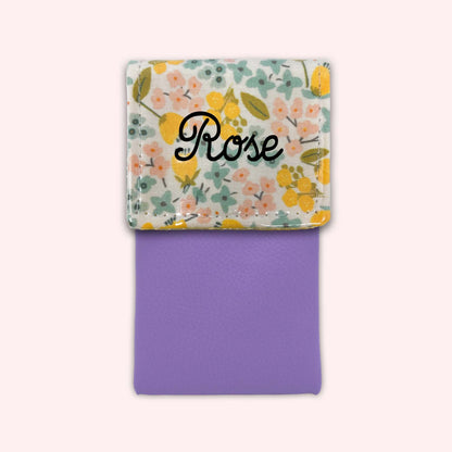 Spring Flower Magnetic Pouch
